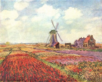 Tulips from Holland by Claude Monet